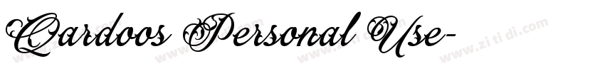 Qardoos Personal Use字体转换